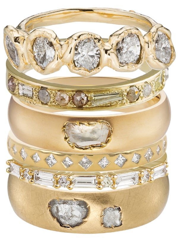 stackable wedding rings