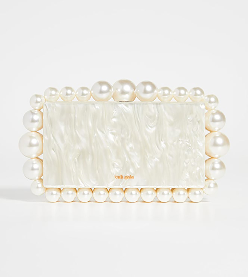 Cult Gaia Pearl Clutch