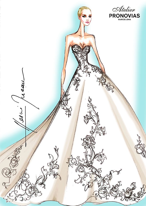 pronovias sketches