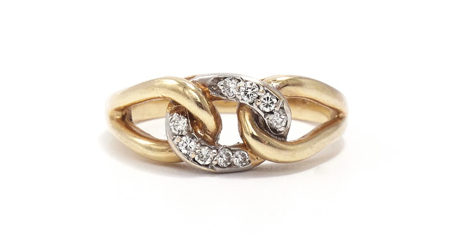 Ashley Zhang Vintage Link Ring