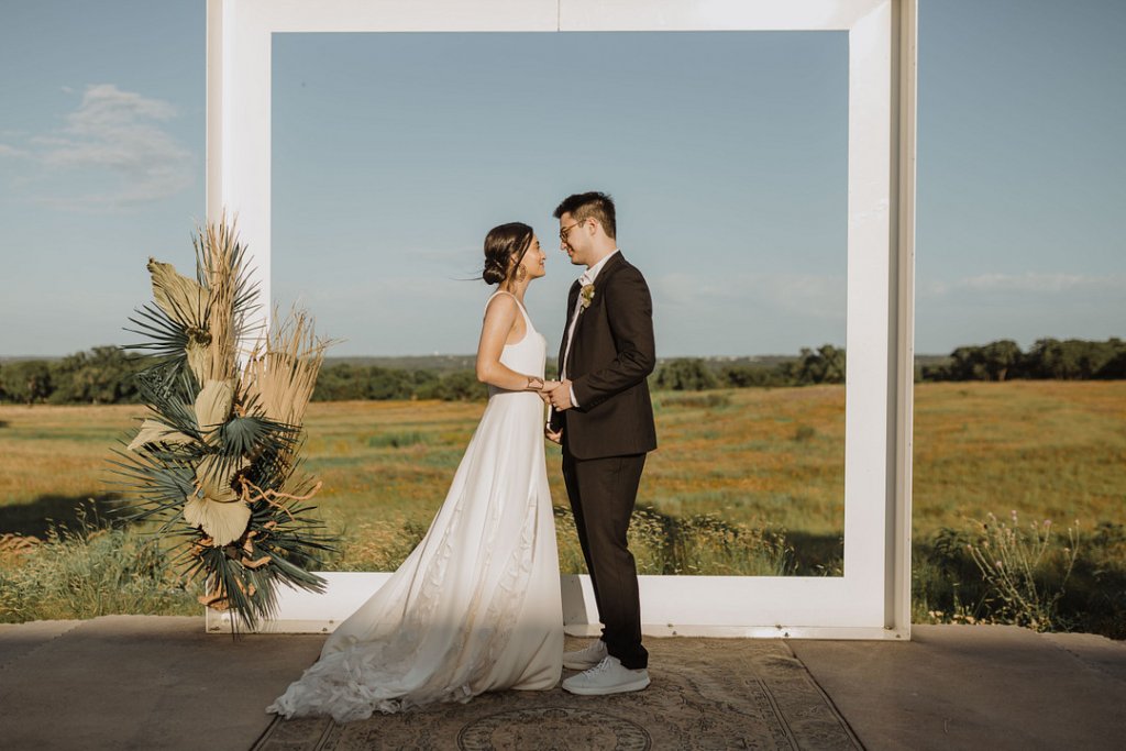 outdoor wedding ceremony