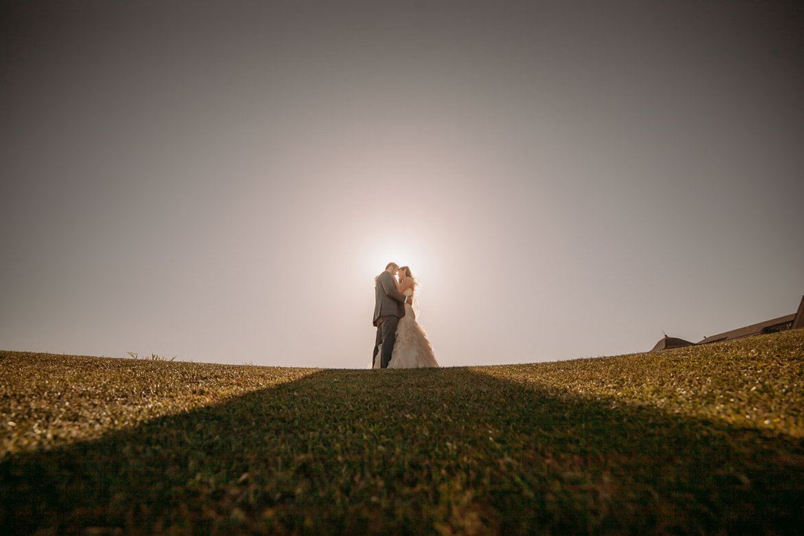 bride and groom wedding photo