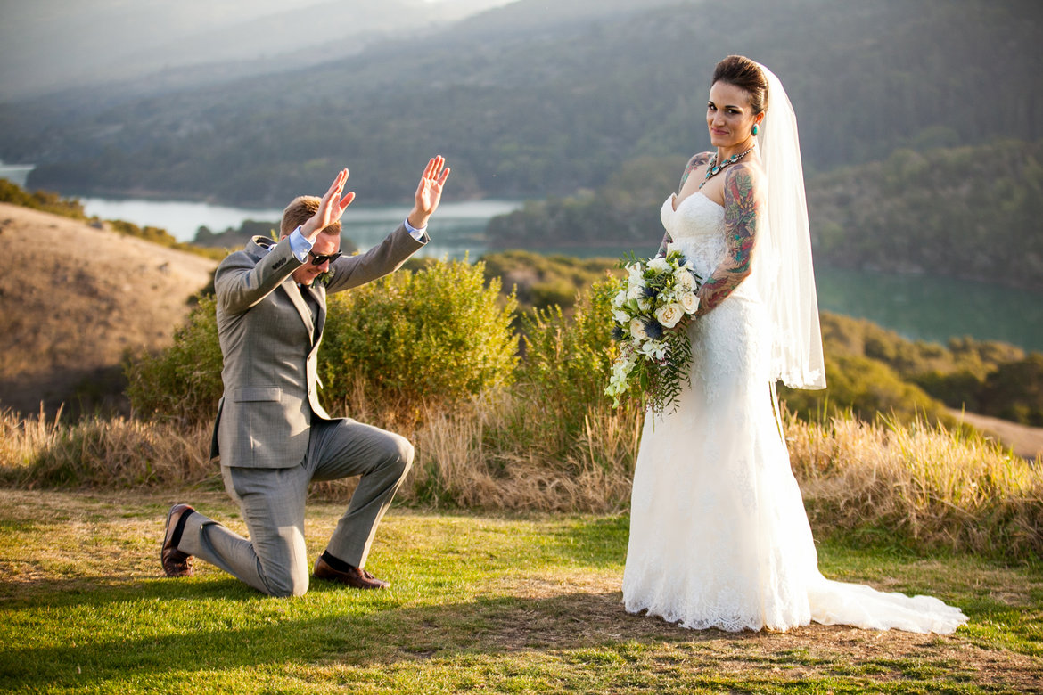 bride and groom