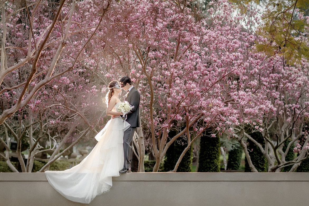 masked wedding