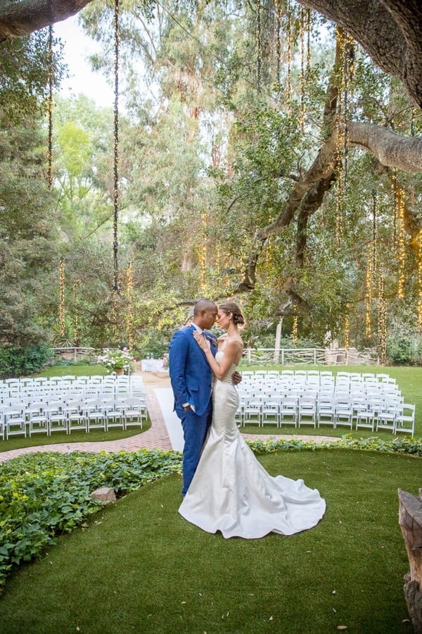 Bride and groom wedding photo