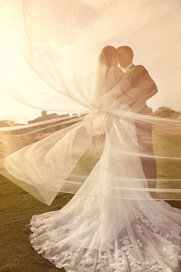 wedding bride and groom