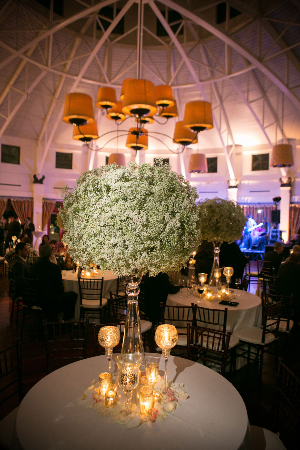 babys breath centerpieces