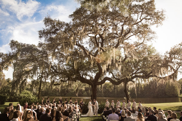 gorgeous wedding ceremony