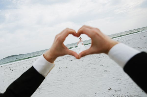 cute wedding photo