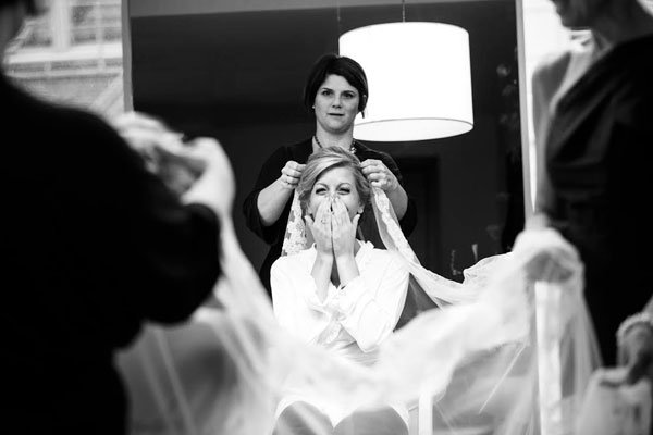 bride getting ready