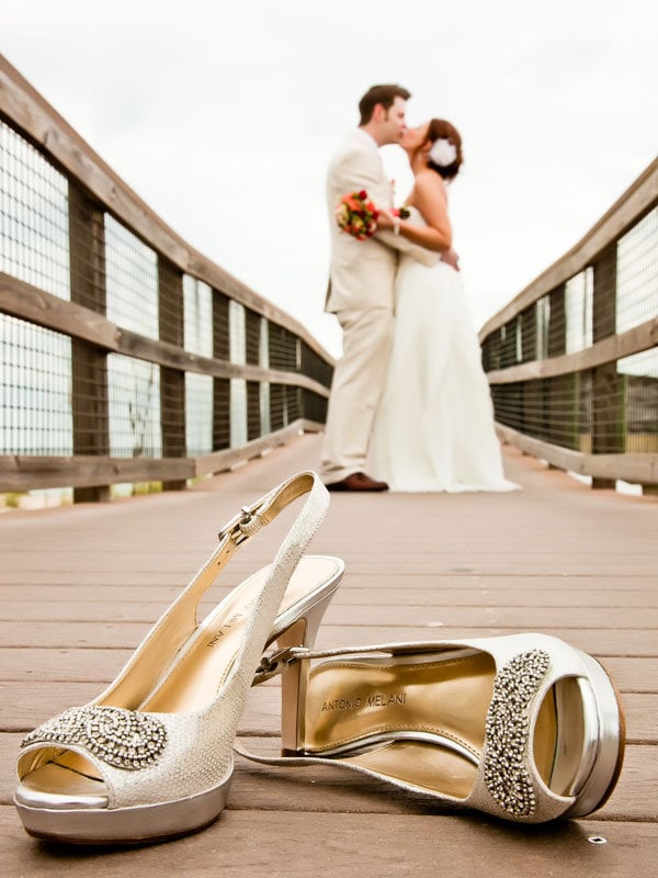 bride and groom portrait