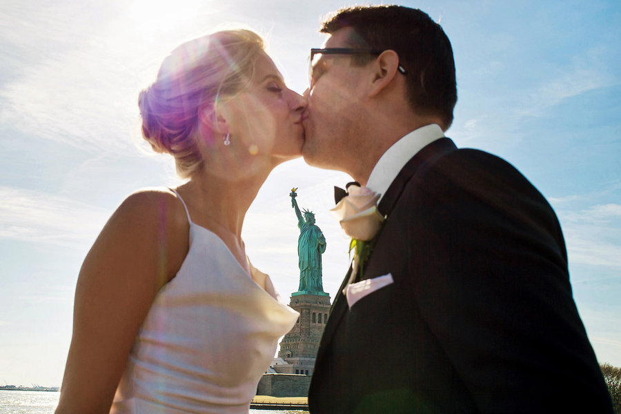 bride and groom wedding photo