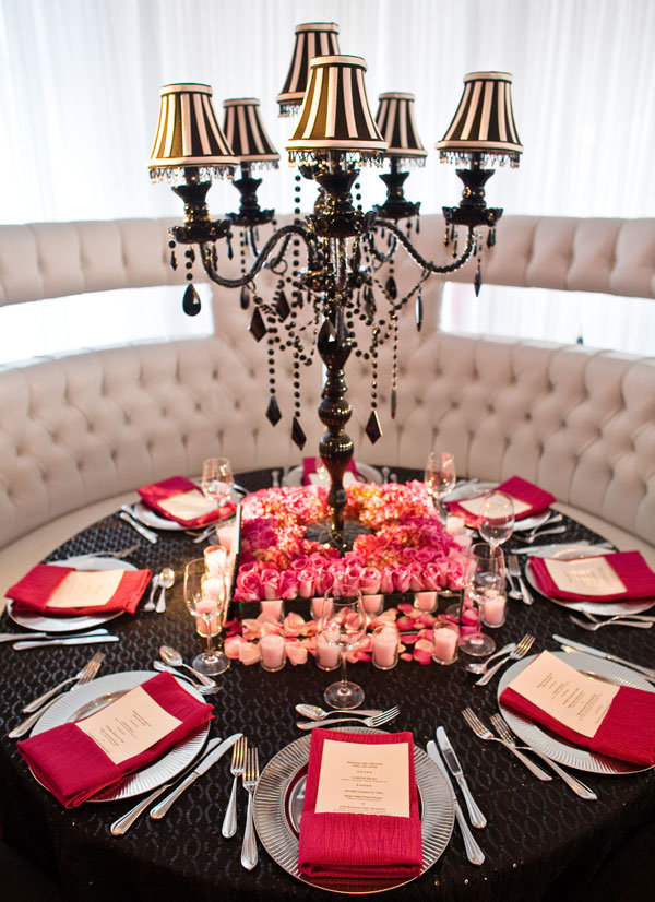 david tutera tall centerpieces