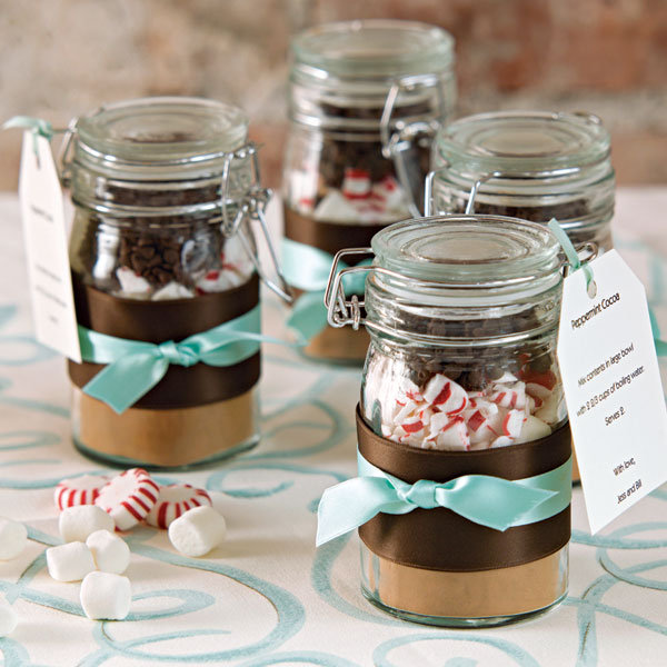 diy hot chocolate wedding favor