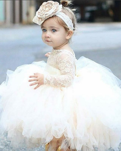 flower girl in tutu