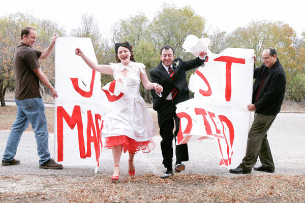 fun reception entrance