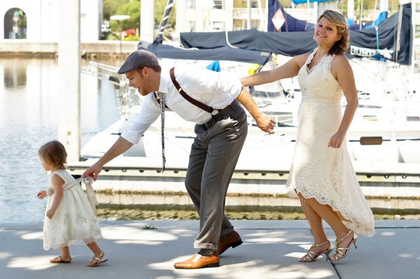 funny bridal party photo