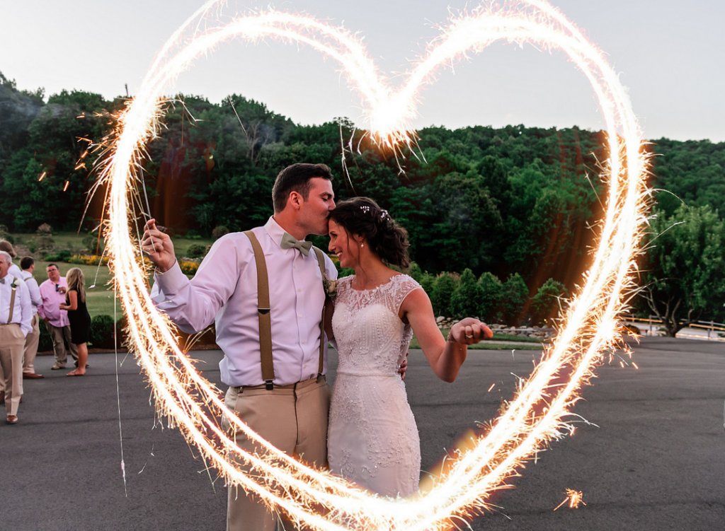 heart sparkler