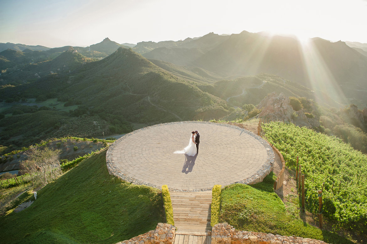 helipad wedding