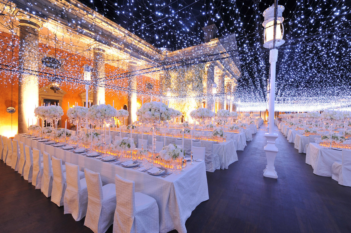 magical wedding reception