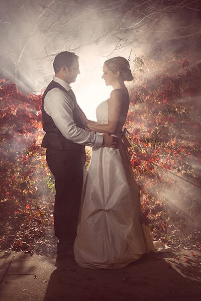 gorgeous wedding photo