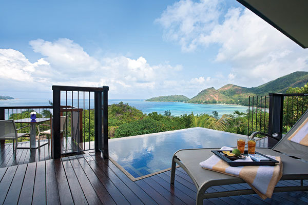 raffles praslin resort in the seychelles islands