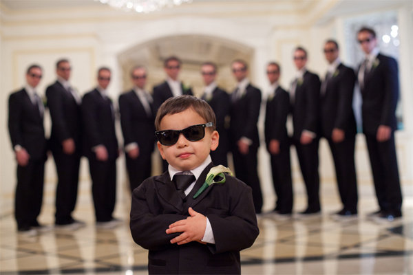 put the spotlight on your ring bearer