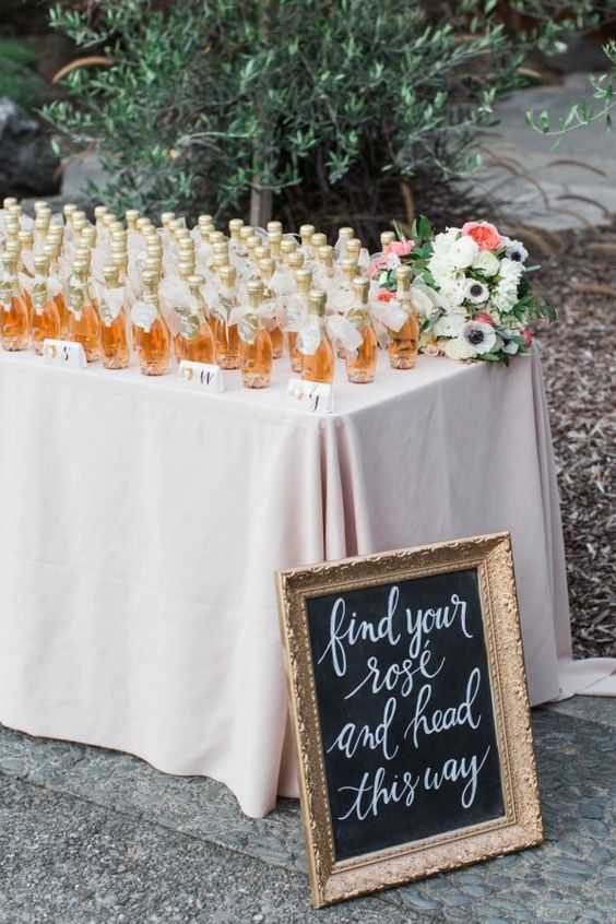 rose escort cards