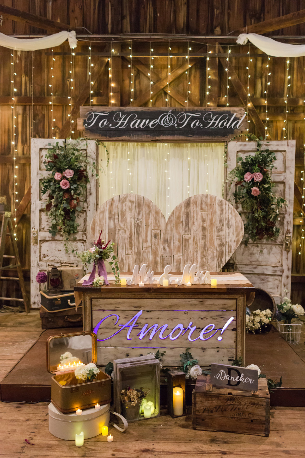 sweetheart table