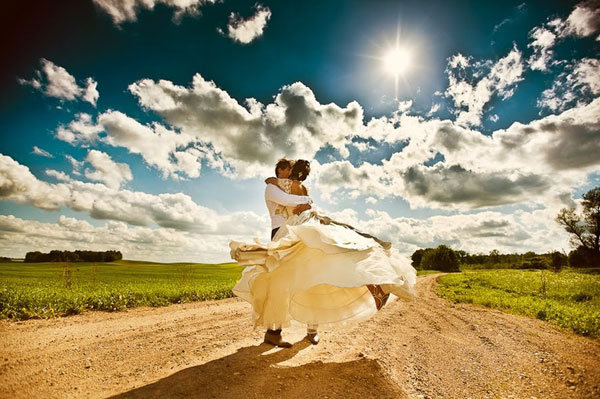 gorgeous wedding photo