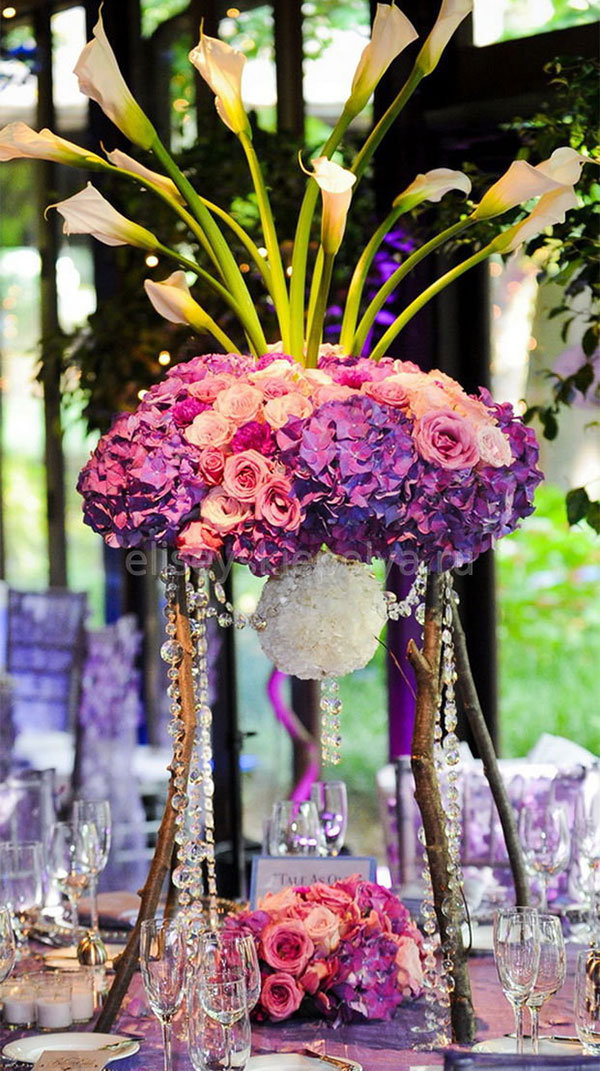 unique wedding centerpiece