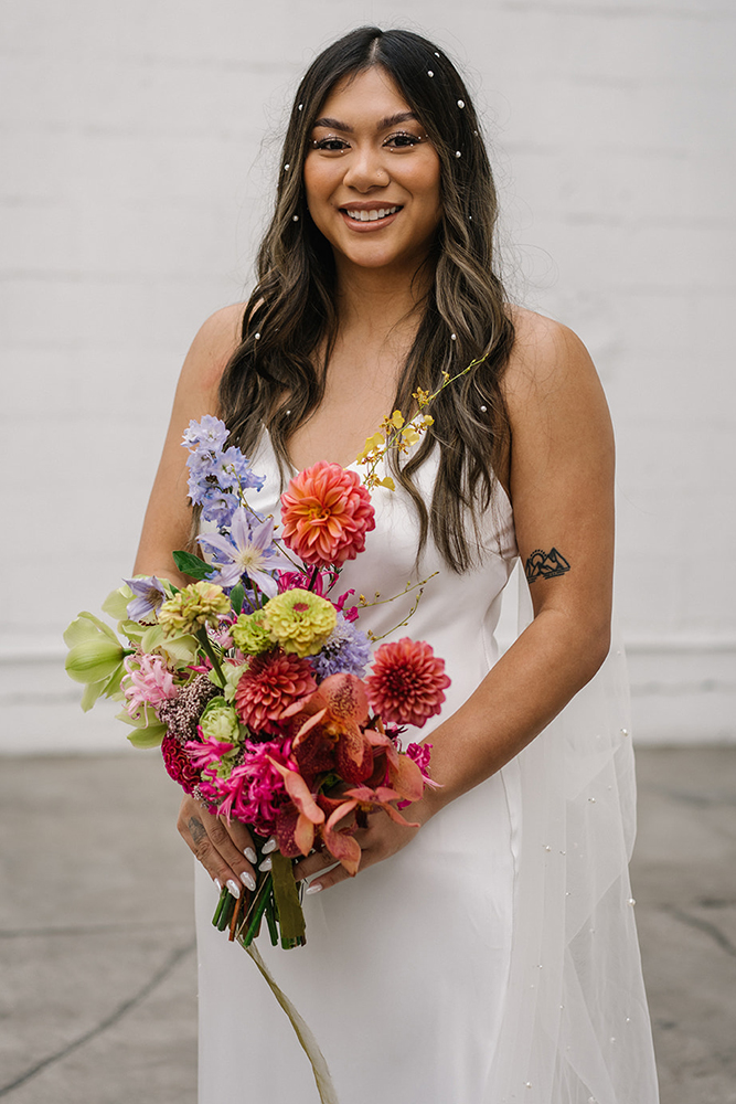 wedding hair gems