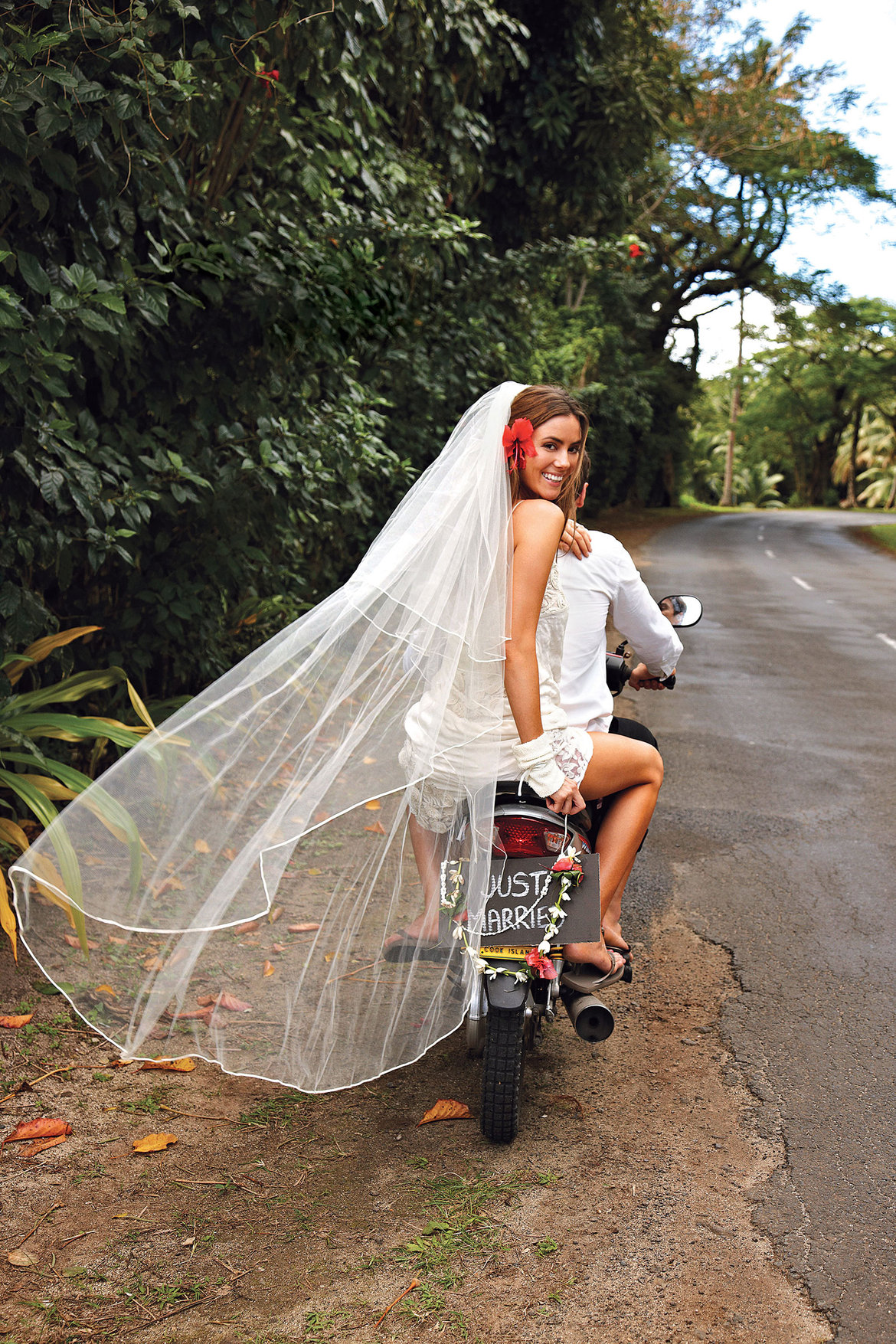 just married bike