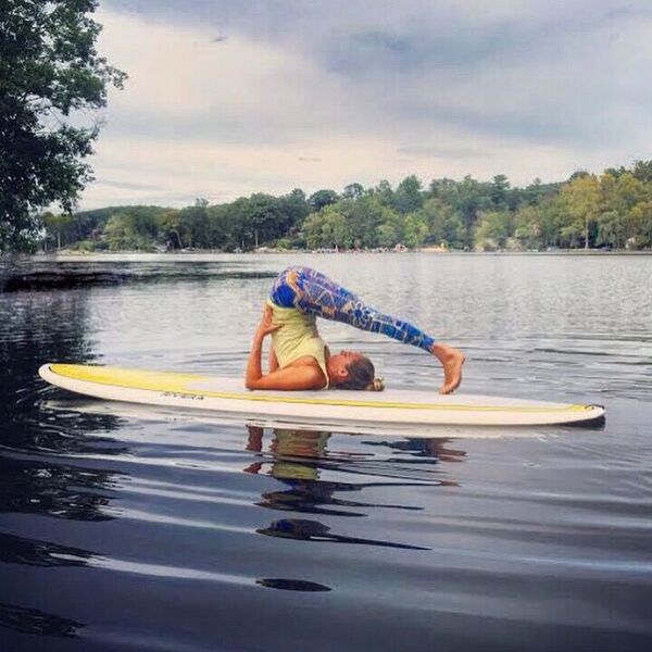 yoga modified shoulder stand