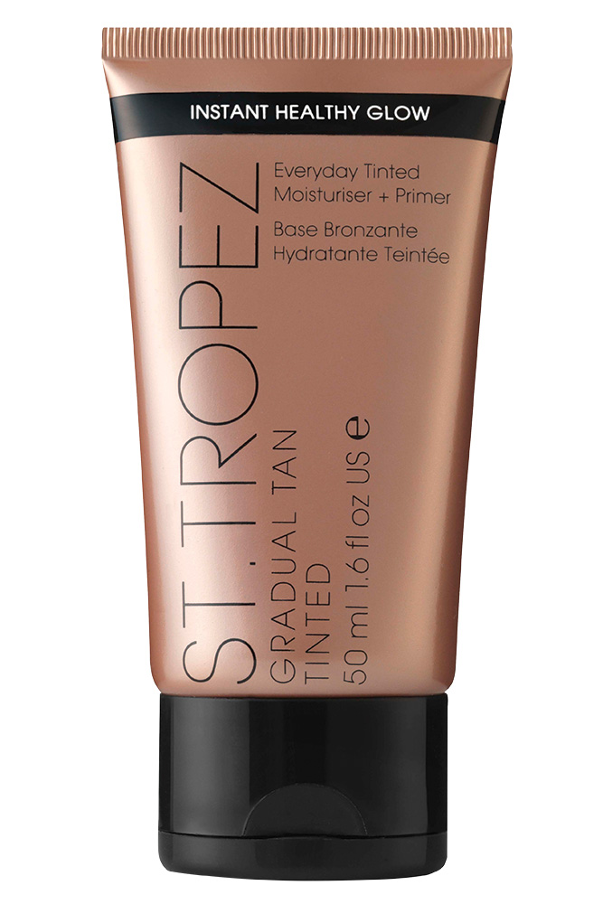 st tropez gradual tan tinted everyday moisturizer and p;rimer