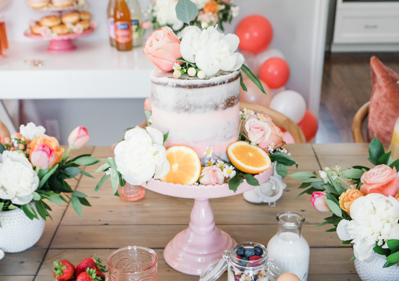 Homemade Desserts for DIY Bridal Shower