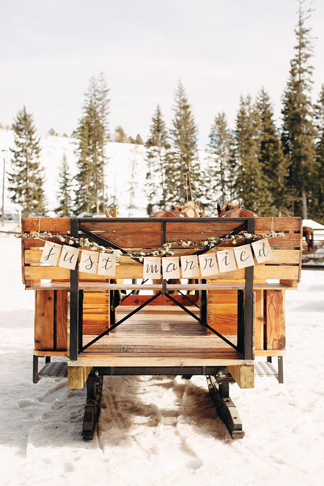 Lone Mountain Ranch Montana wedding