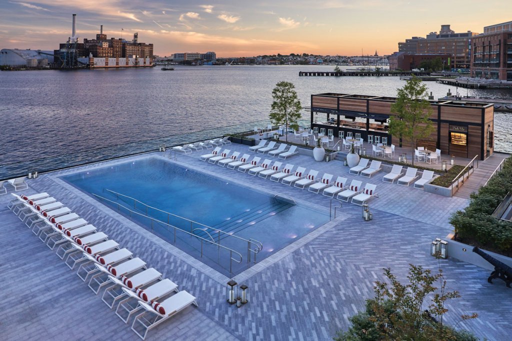 sagamore pendry baltimore hotel pool