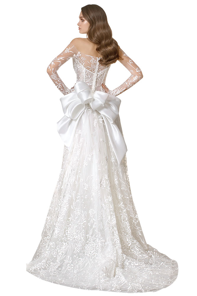 love by pnina tornai wedding gown