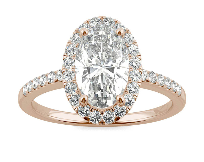 Moissanite Engagement Ring