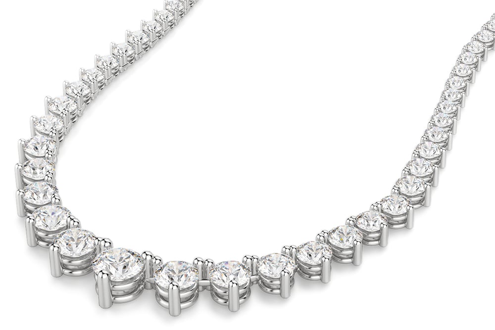 diamond nexus white diamond necklace