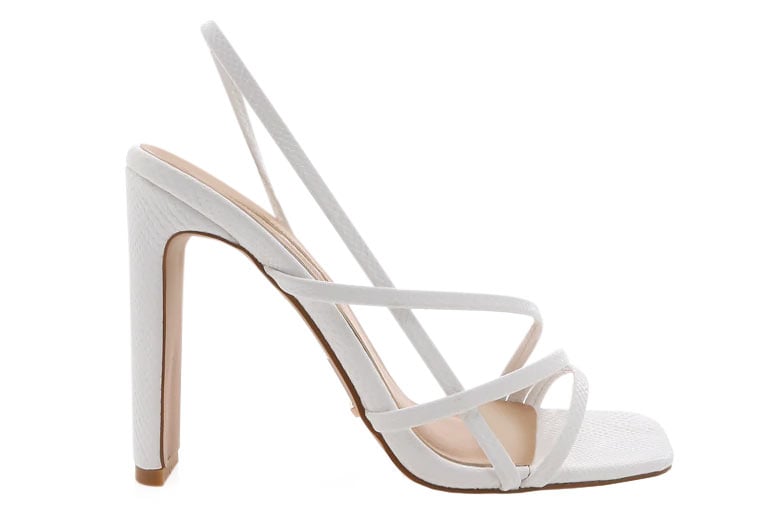 billini strappy open toe block heel