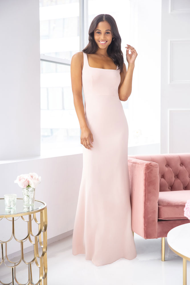 Blush Bridesmaid Dress