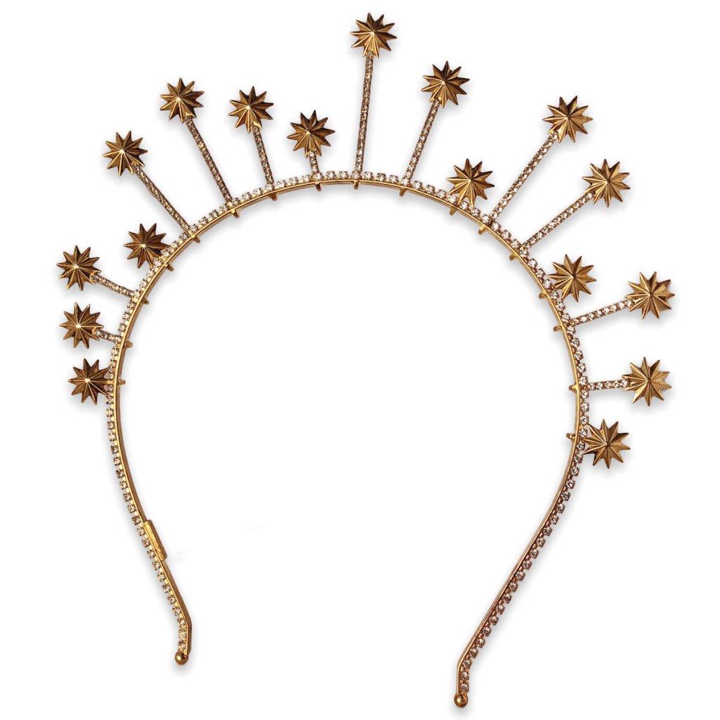 lunar crystal headband by lelet ny