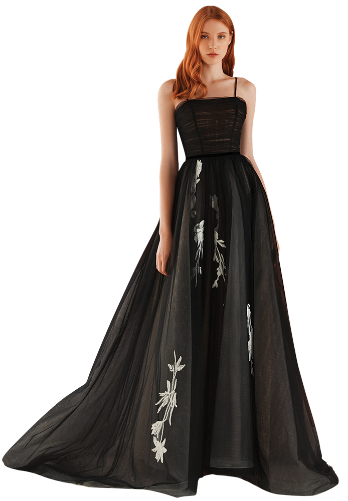 beaute comme toi black gown