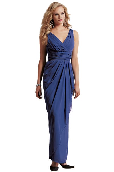 jordan blue bridesmaids dress