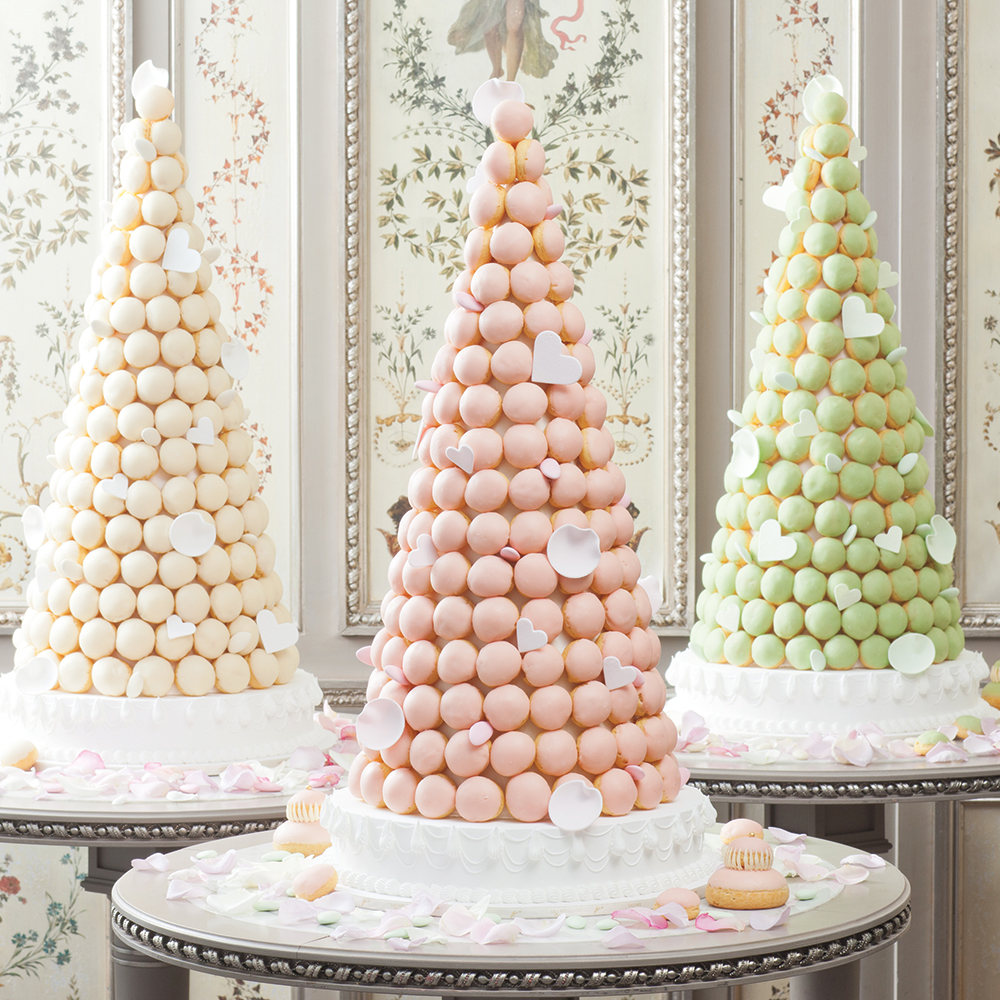 Laduree macaron tower