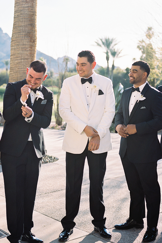 groom and groomsmen attire