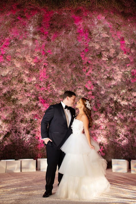 Bride and Groom under Chuppah