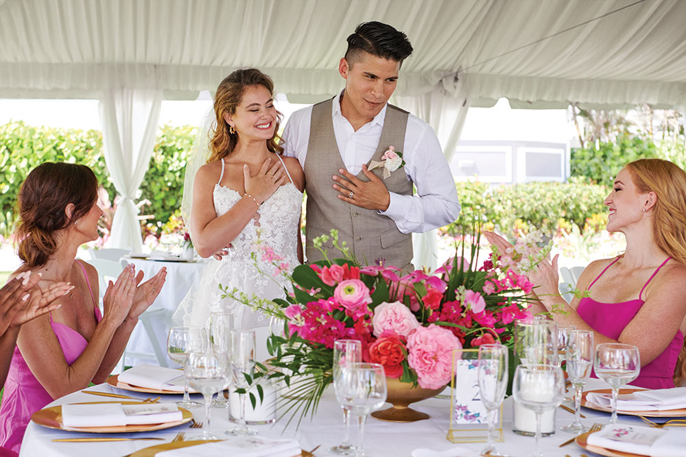 destination wedding on beach